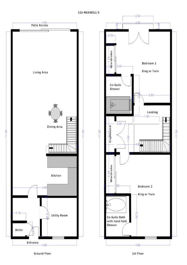 Mains Of Taymouth Country Estate 5* Maxwell Villas Кенмор Екстер'єр фото